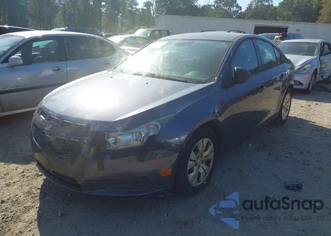 2013 Chevrolet Cruze Ls Auto from USA, damaged, VIN 1G1PA5SH6D7168517